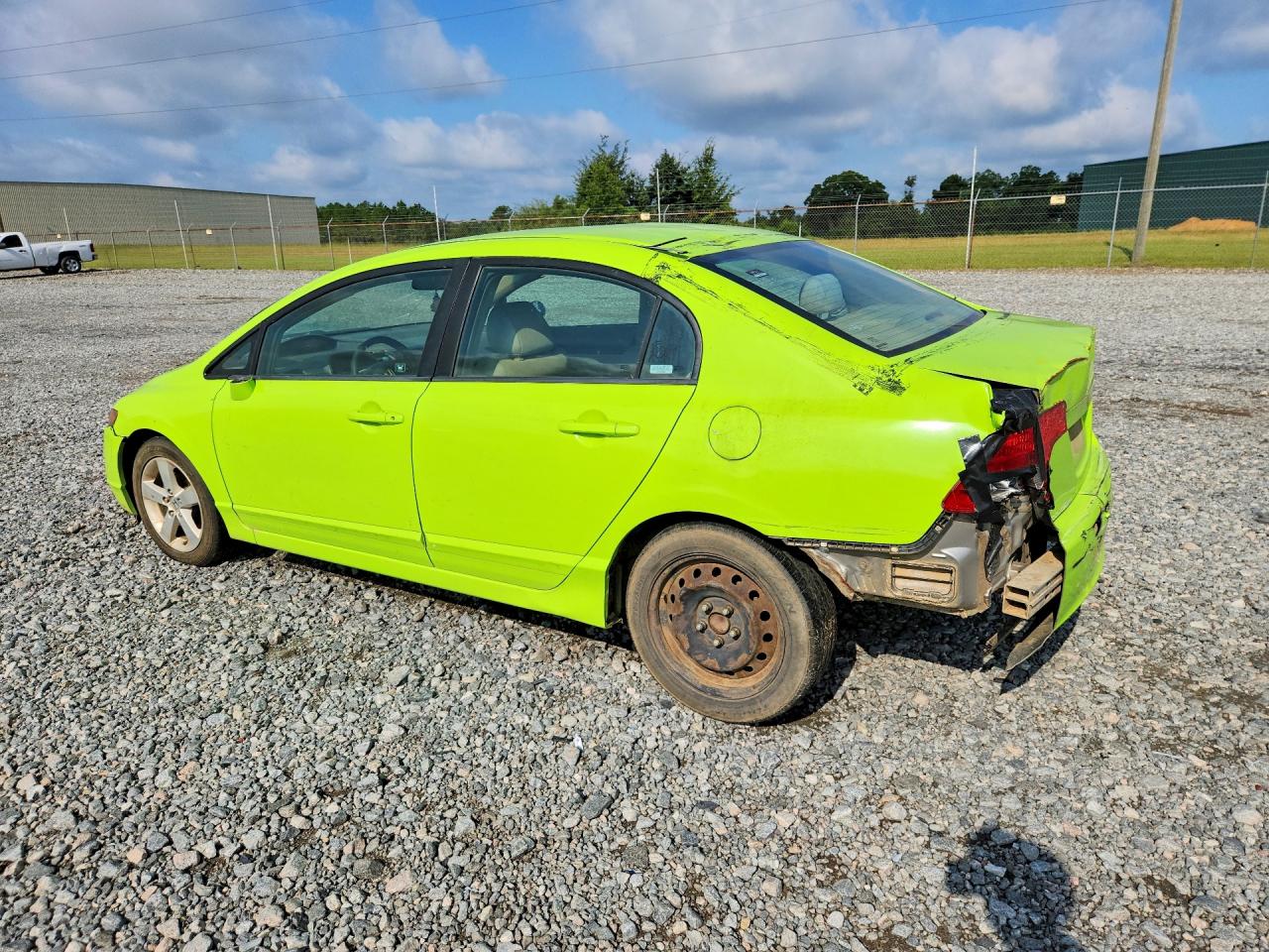 2006 Honda Civic Lx Зеленый vin: 1HGFA16576L123013