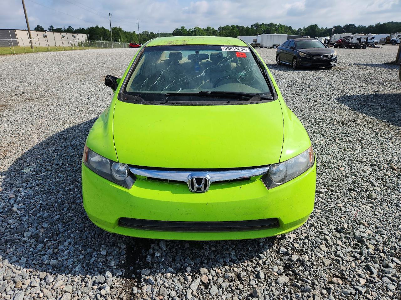 2006 Honda Civic Lx Зеленый vin: 1HGFA16576L123013