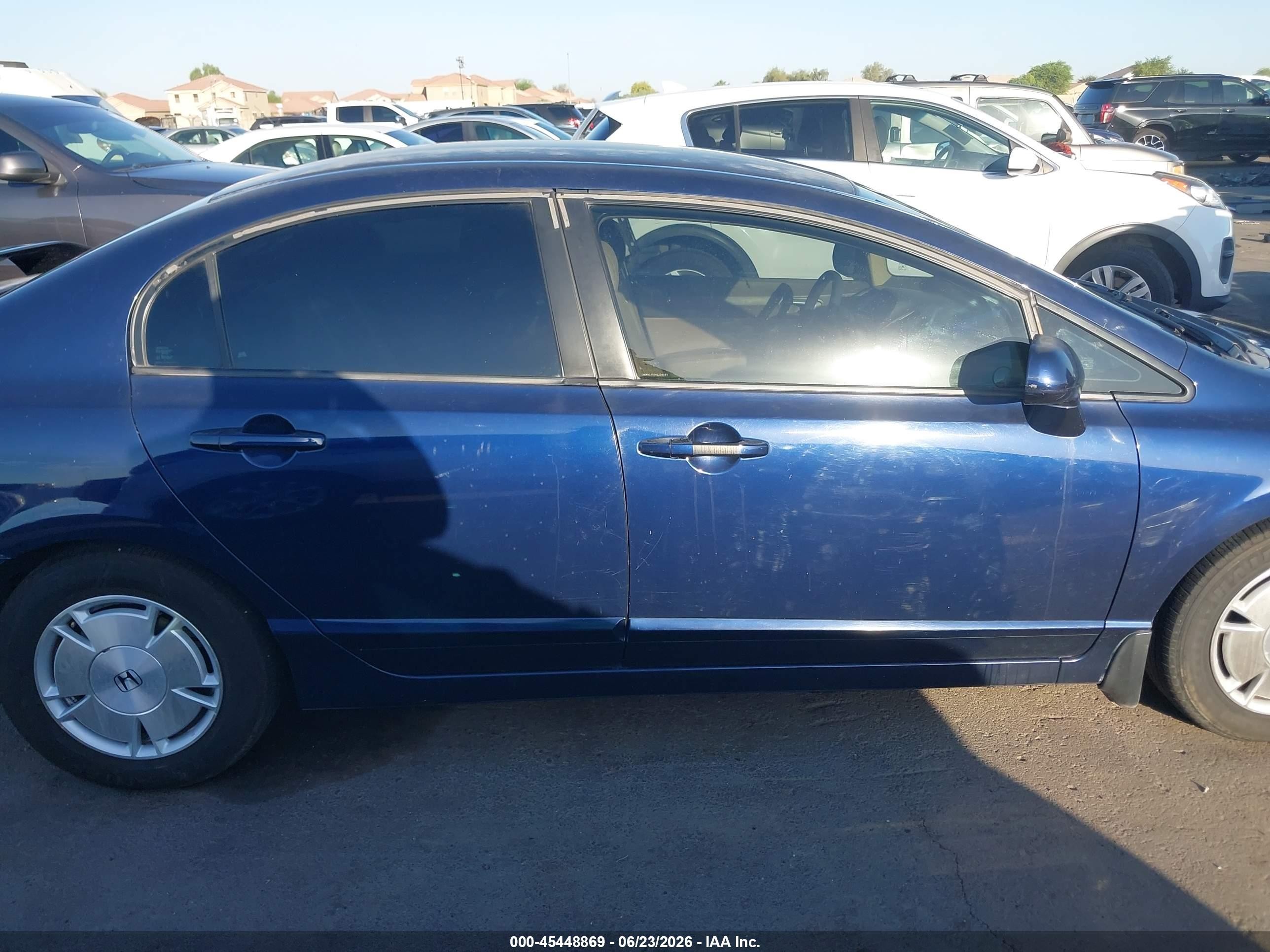 2006 Honda Civic Lx Синий vin: 1HGFA16576L125103