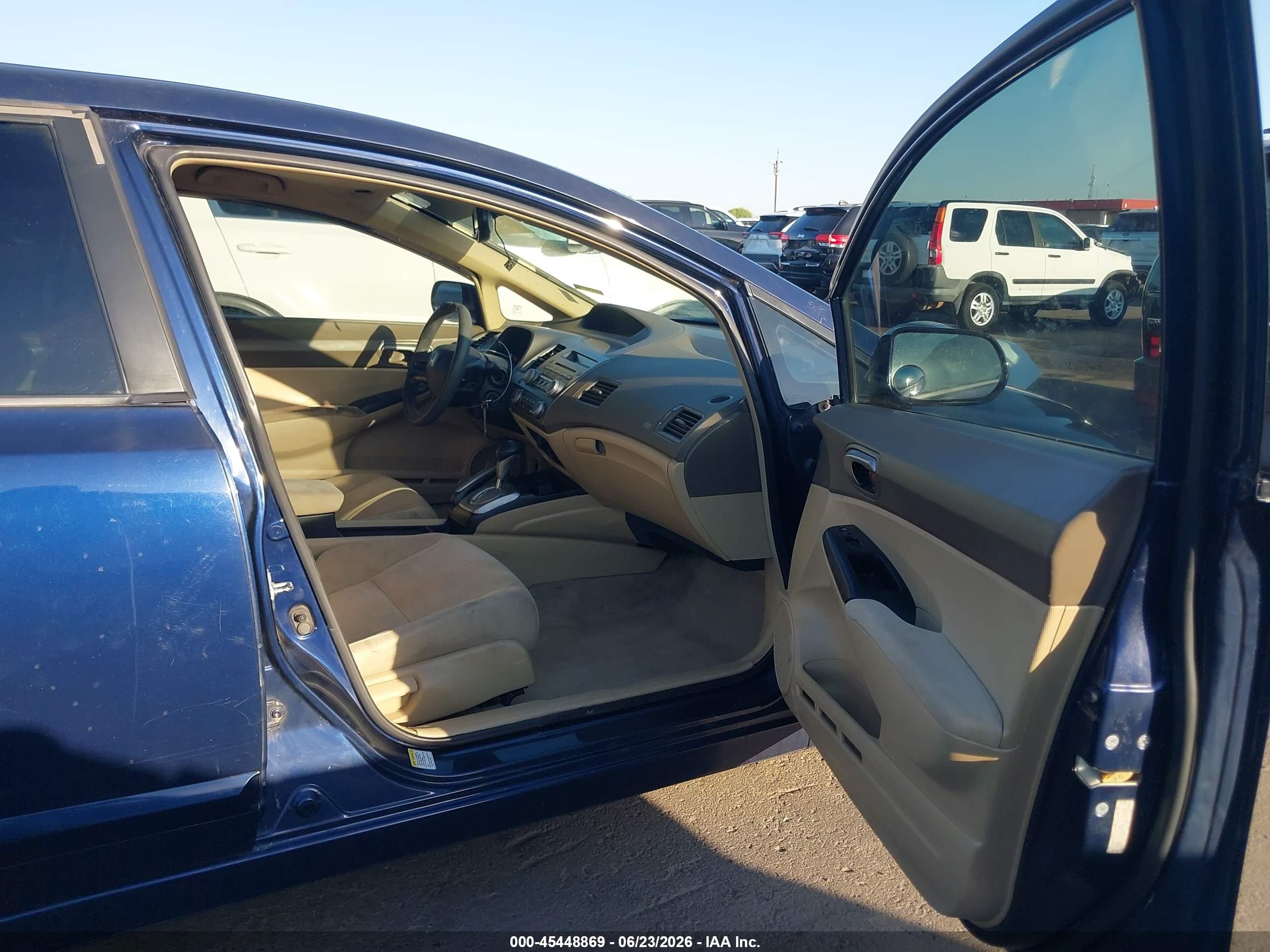 2006 Honda Civic Lx Синий vin: 1HGFA16576L125103