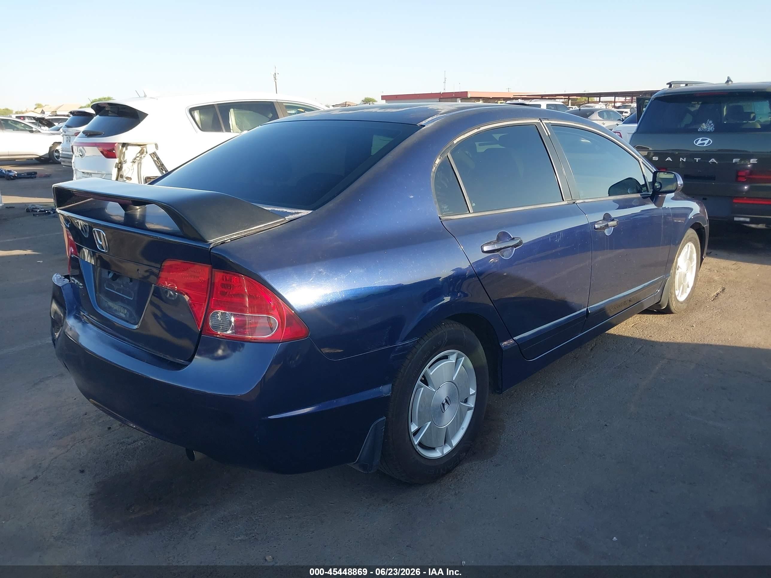 2006 Honda Civic Lx Синий vin: 1HGFA16576L125103