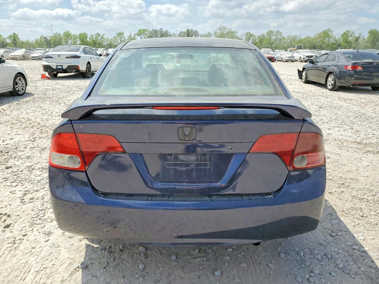 2006 Honda Civic Lx Blue vin: 1HGFA16576L144816
