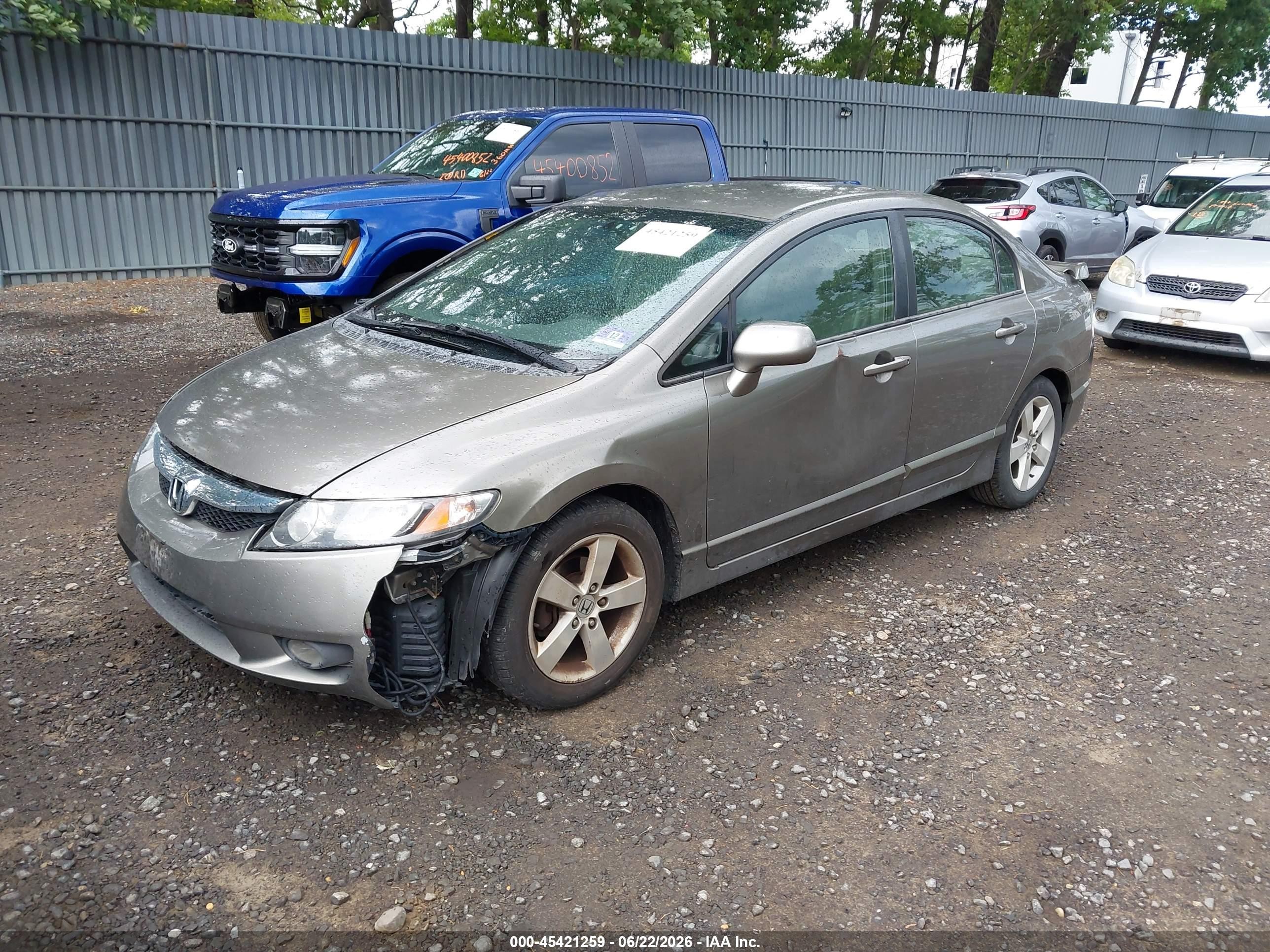 2007 Honda Civic Lx Gray vin: 1HGFA16577L019039