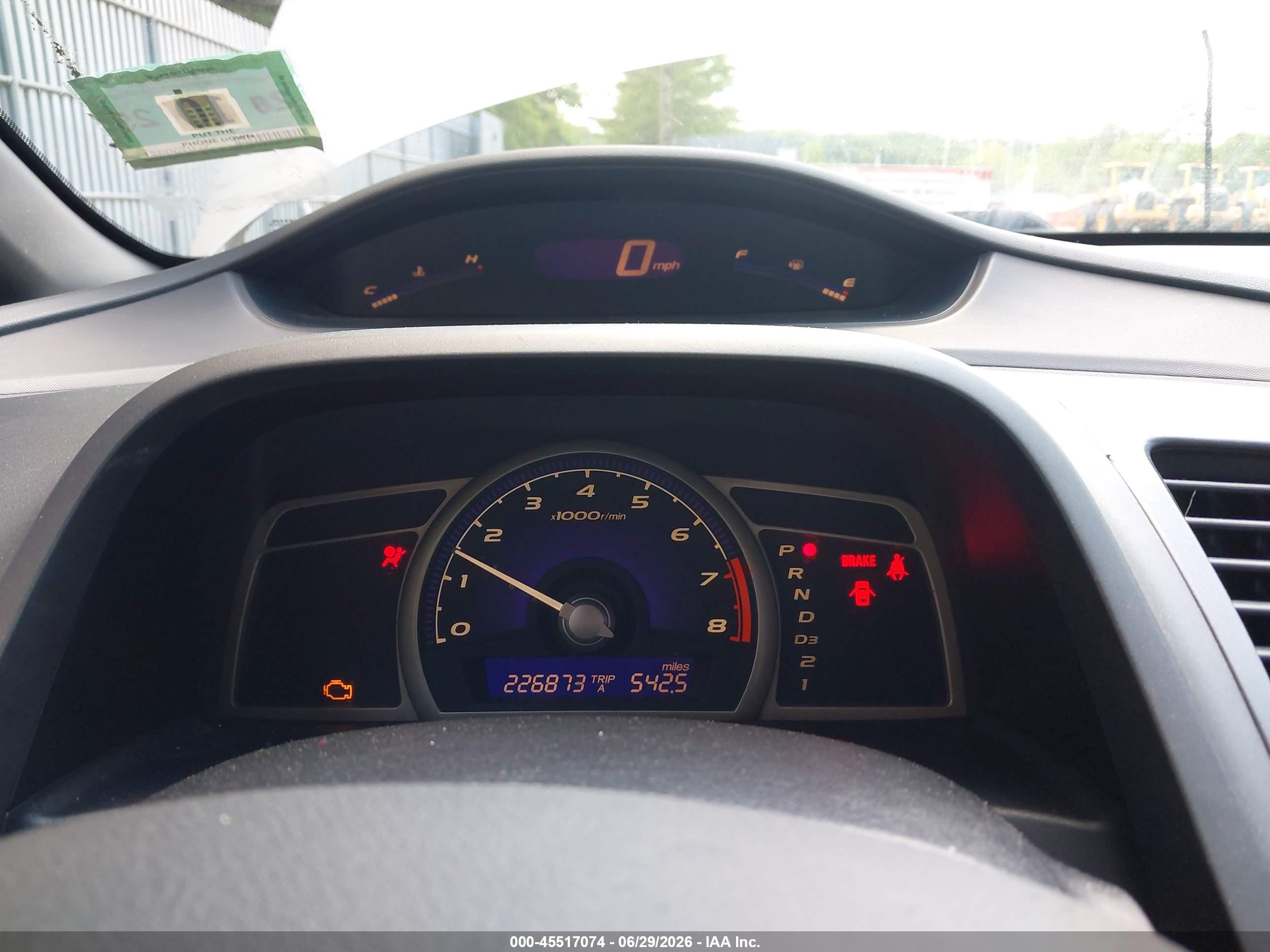 2007 Honda Civic Lx Gray vin: 1HGFA16577L033507
