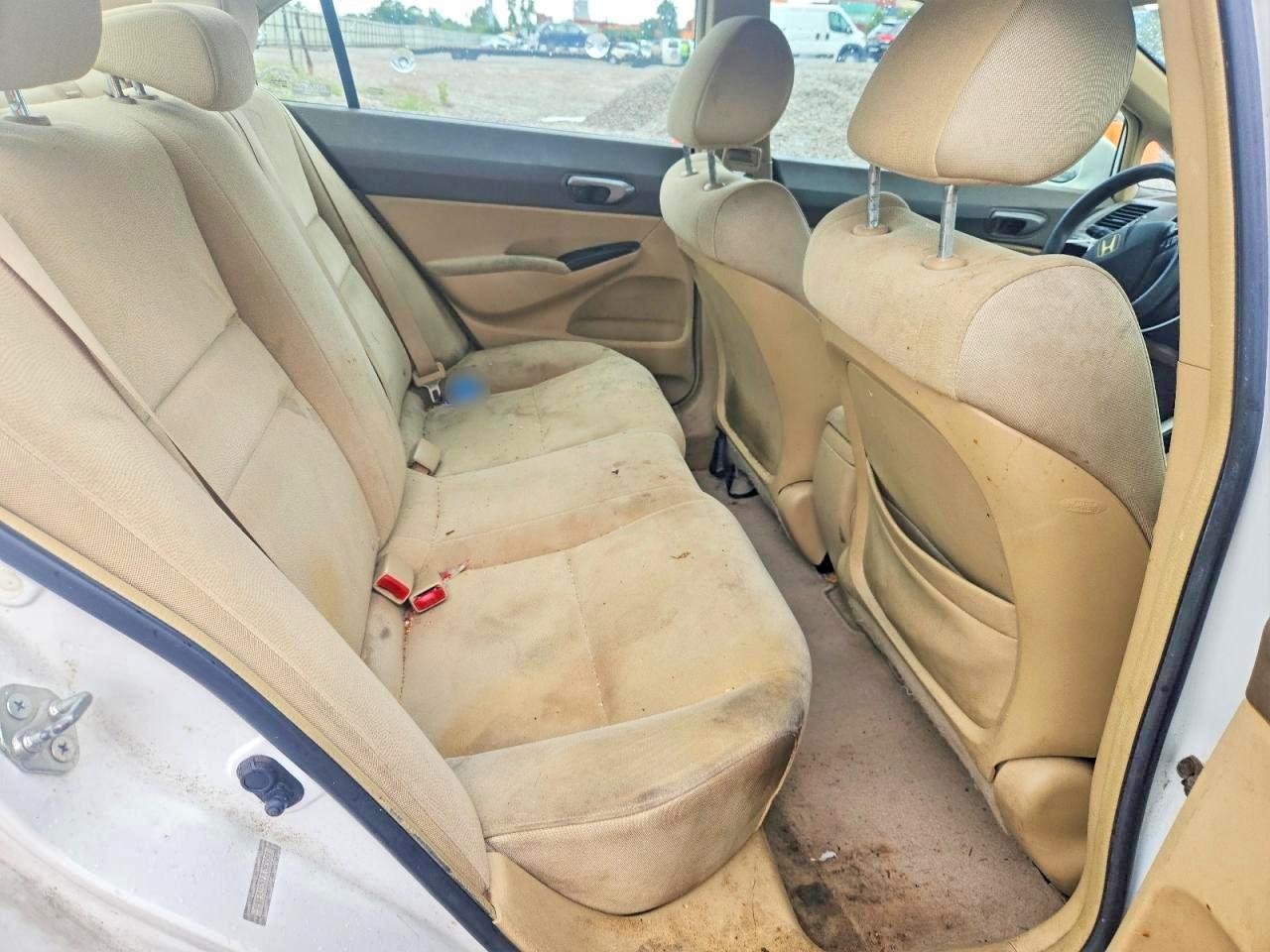 2007 Honda Civic Lx Белый vin: 1HGFA16577L083081