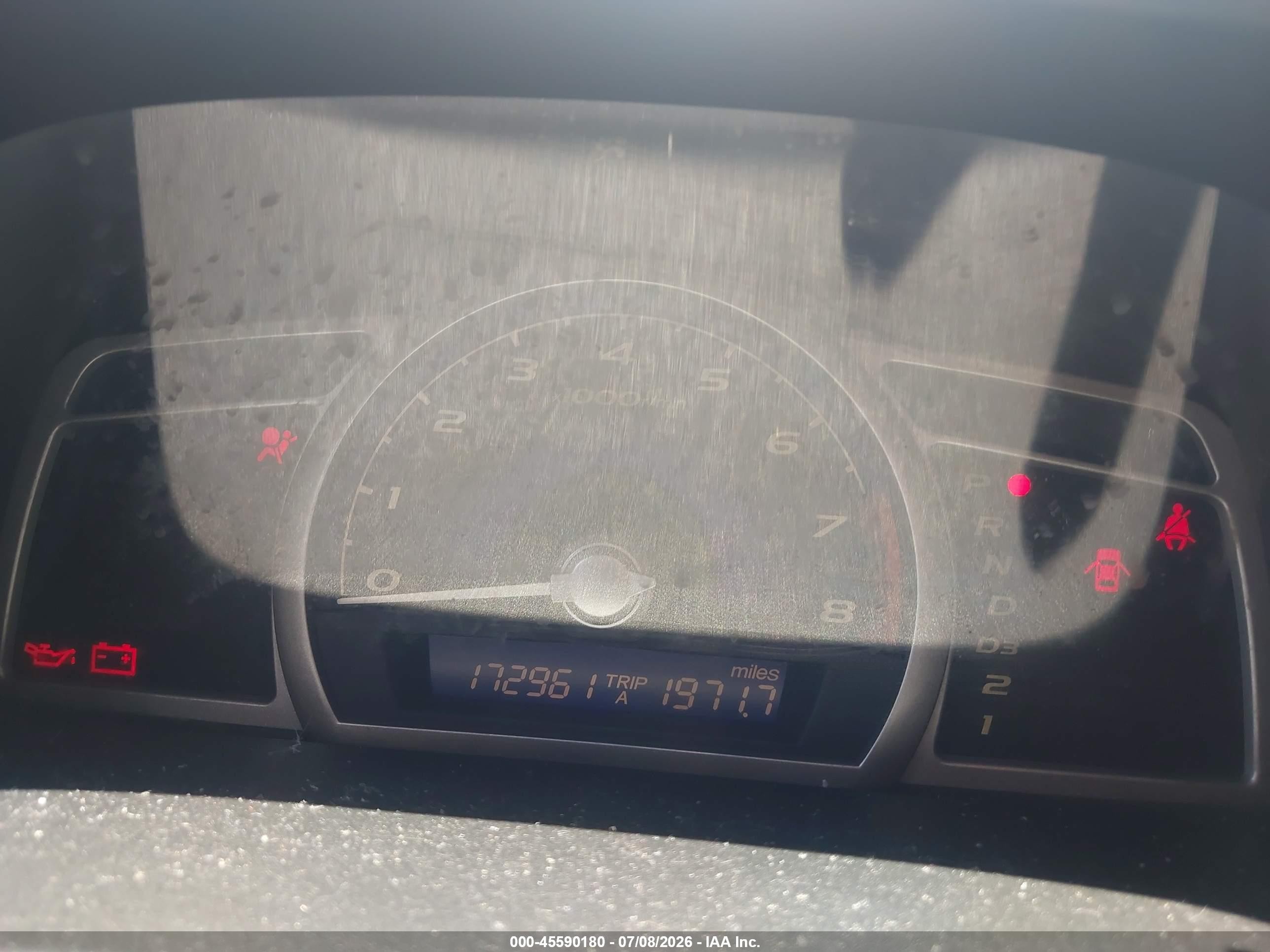 2007 Honda Civic Lx Silver vin: 1HGFA16577L106794