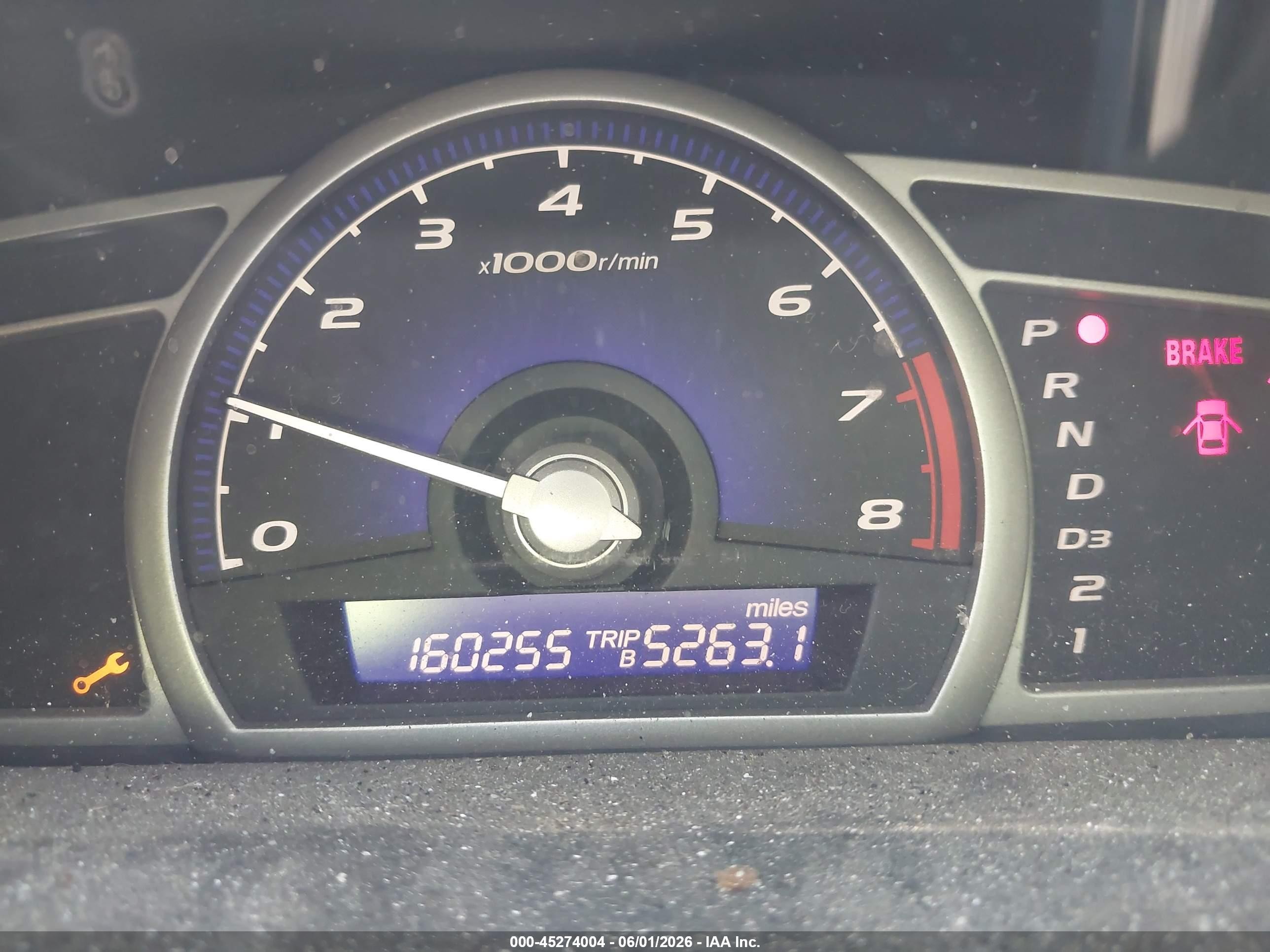 2008 Honda Civic Lx Blue vin: 1HGFA16578L005756