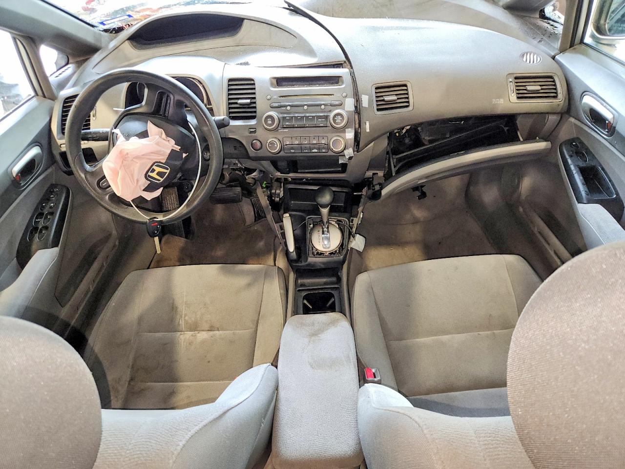 2008 Honda Civic Lx Серебряный vin: 1HGFA16578L054374
