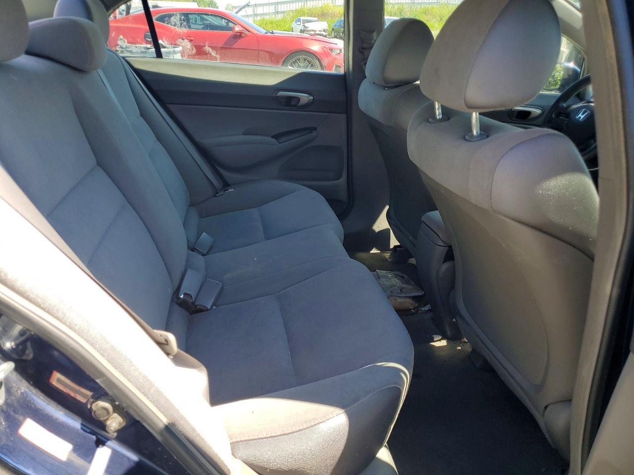 2008 Honda Civic Lx Blue vin: 1HGFA16578L116338