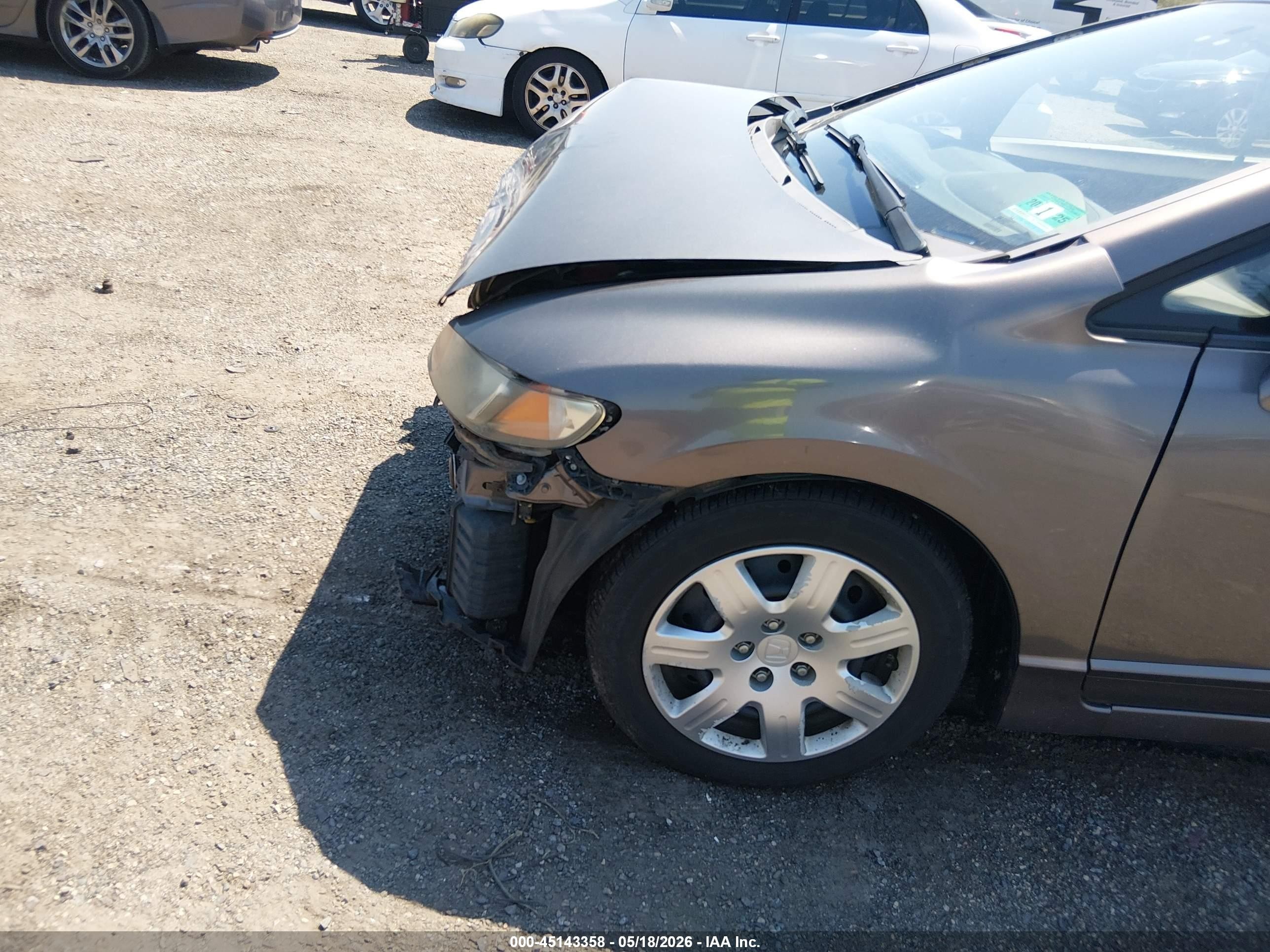 2009 Honda Civic Lx Tan vin: 1HGFA16579L015589
