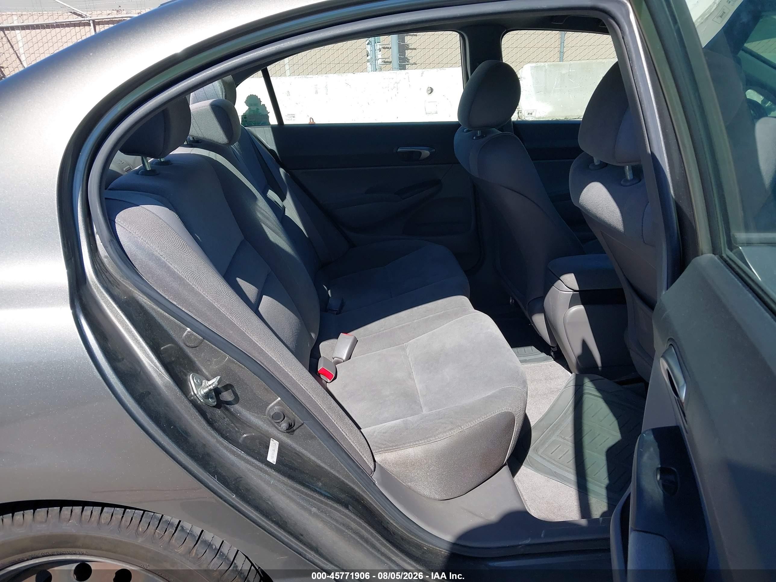 2006 Honda Civic Lx Gray vin: 1HGFA16586L014138