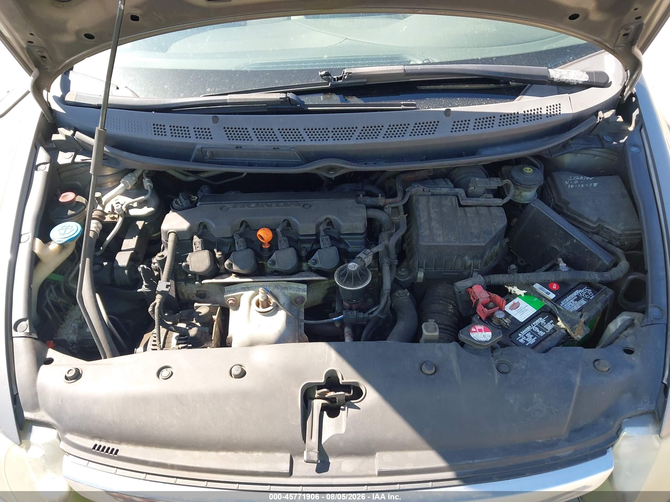 2006 Honda Civic Lx Gray vin: 1HGFA16586L014138