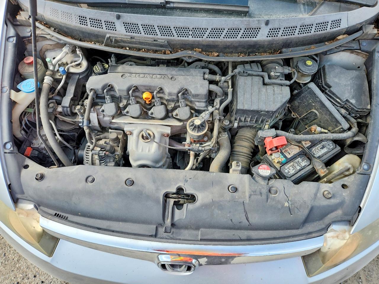 2006 Honda Civic Lx Silver vin: 1HGFA16586L055434