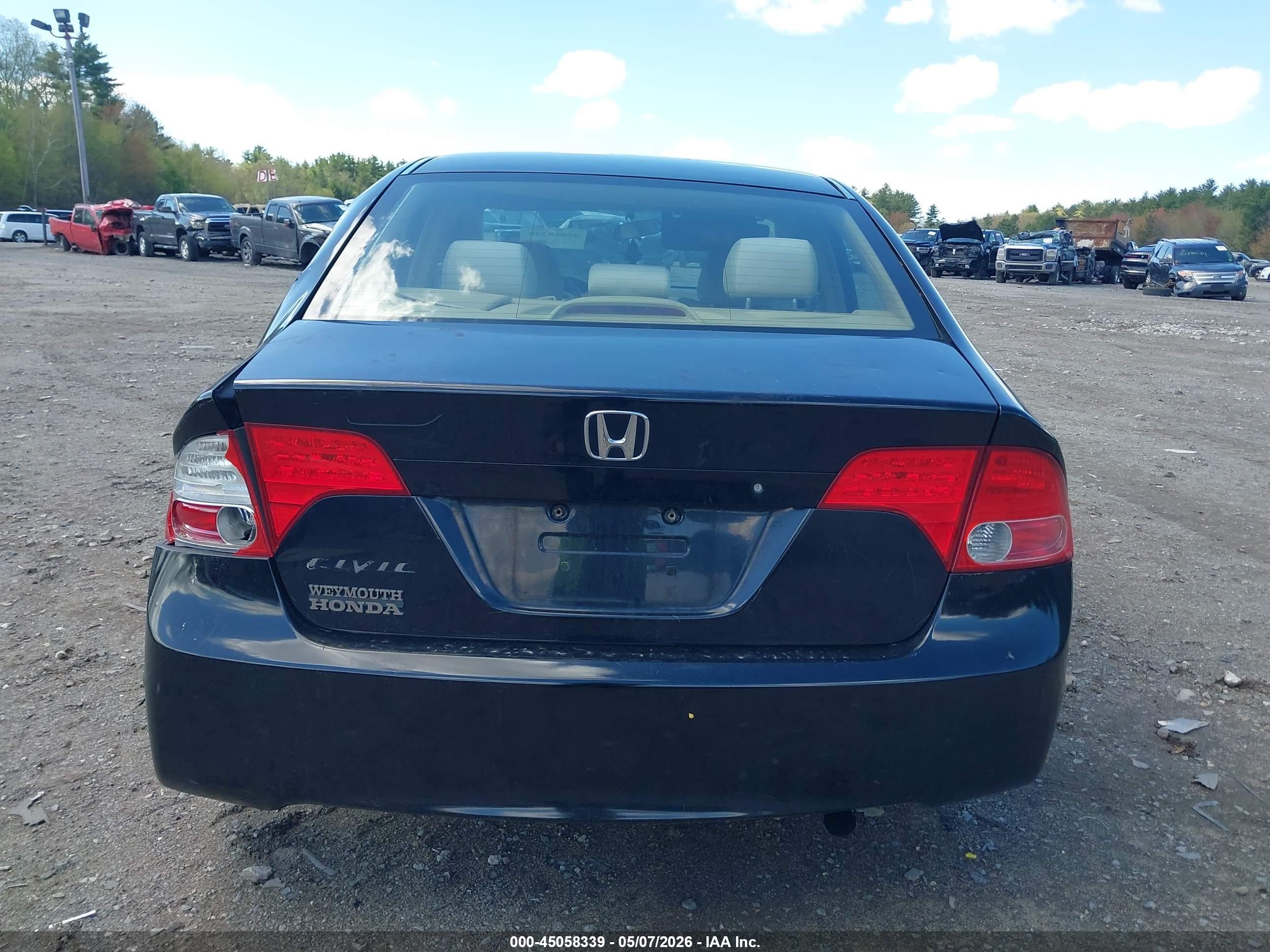 2006 Honda Civic Lx Black vin: 1HGFA16586L063145