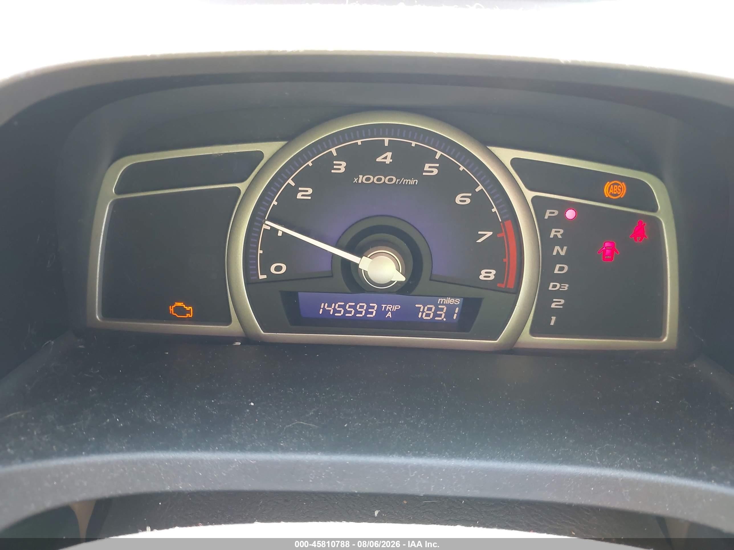 2006 Honda Civic Lx Темно-бордовый vin: 1HGFA16586L100176
