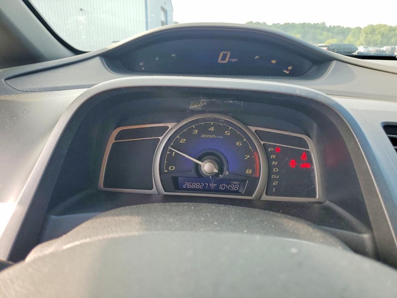 2006 Honda Civic Lx Blue vin: 1HGFA16586L107841