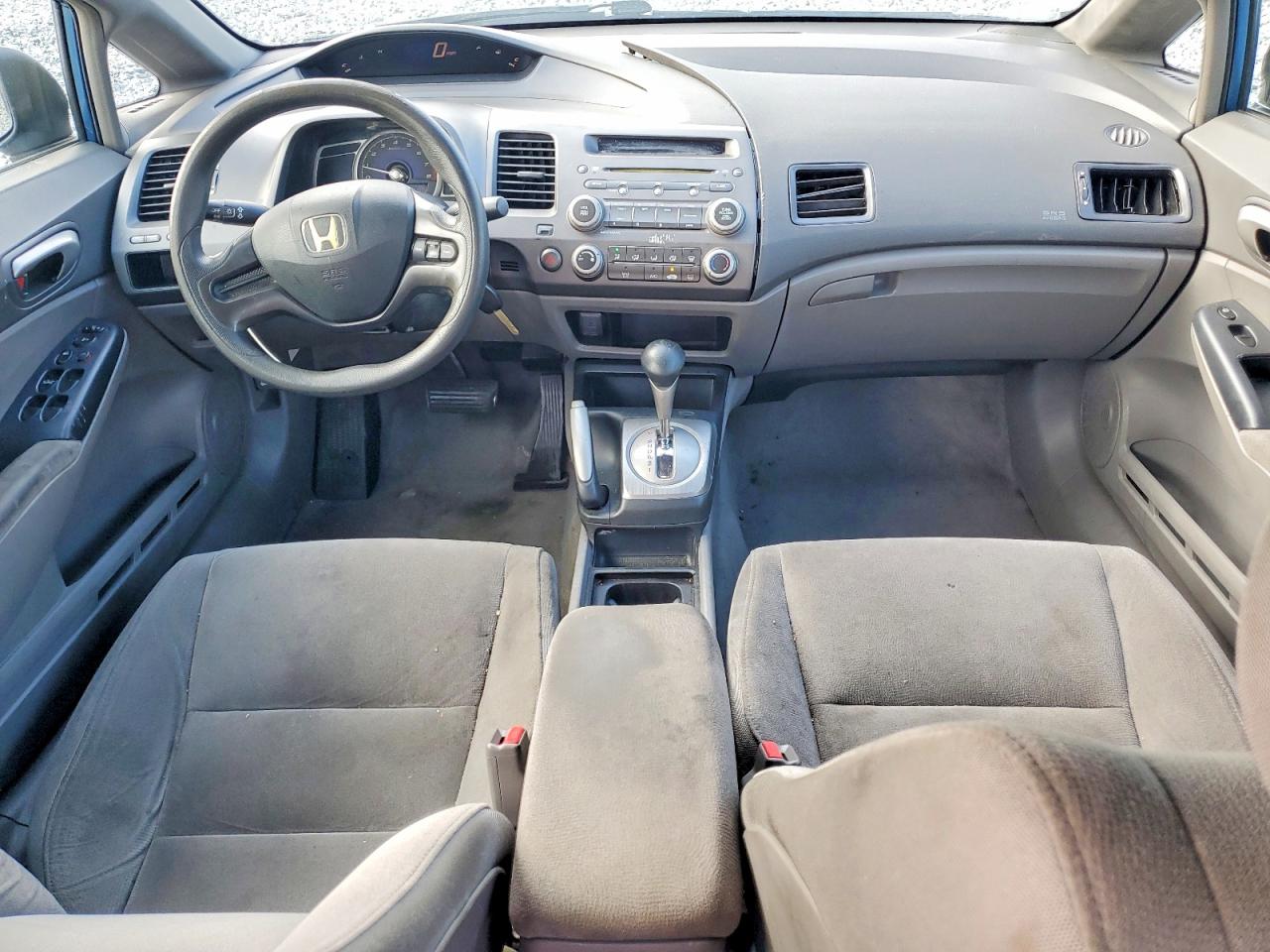 2006 Honda Civic Lx Blue vin: 1HGFA16586L107841