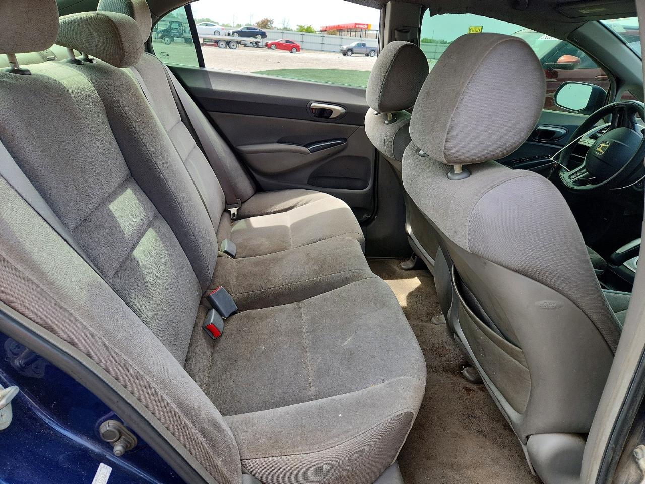 2006 Honda Civic Lx Blue vin: 1HGFA16586L131038