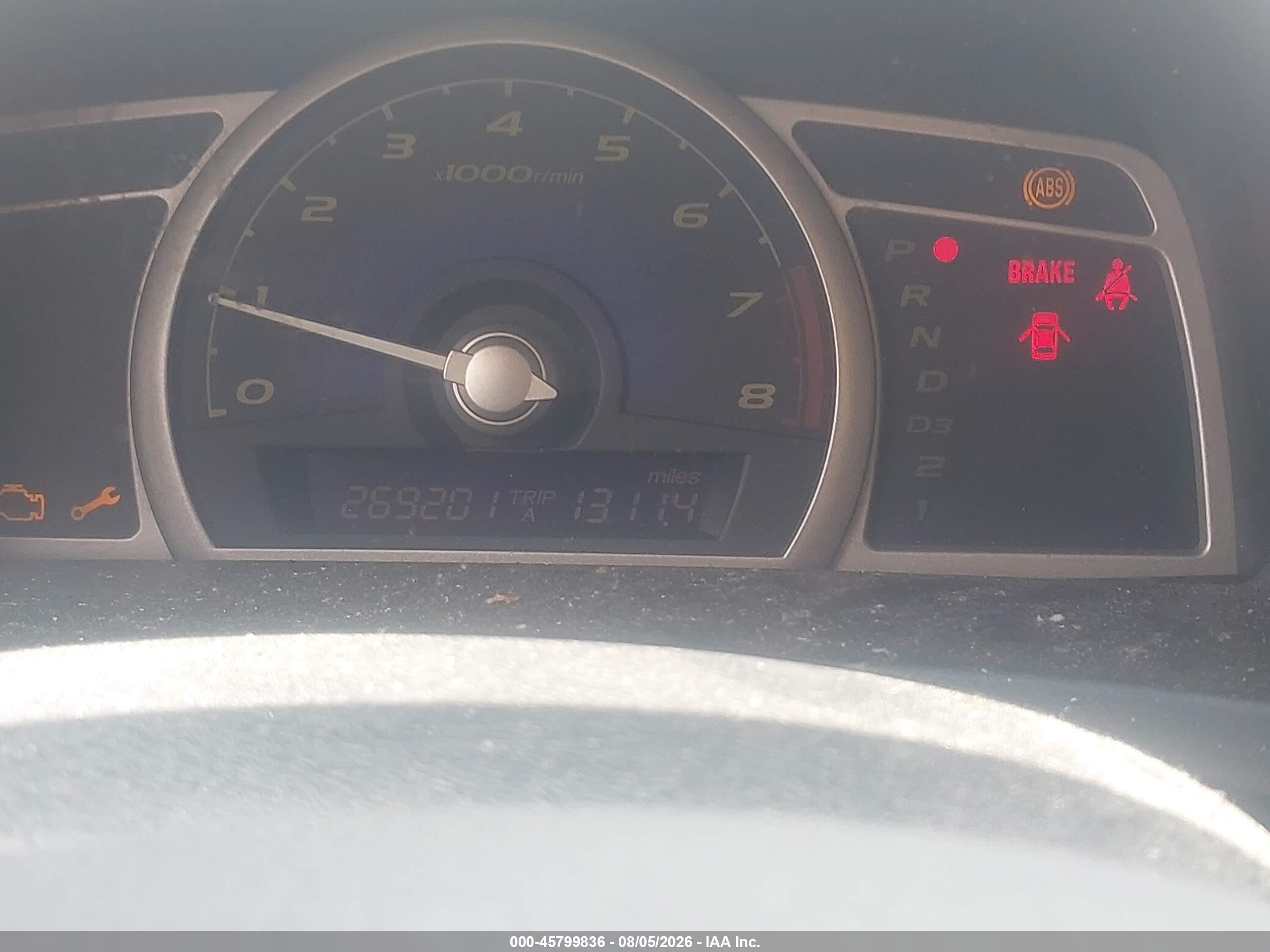 2006 Honda Civic Lx Синий vin: 1HGFA16586L139026