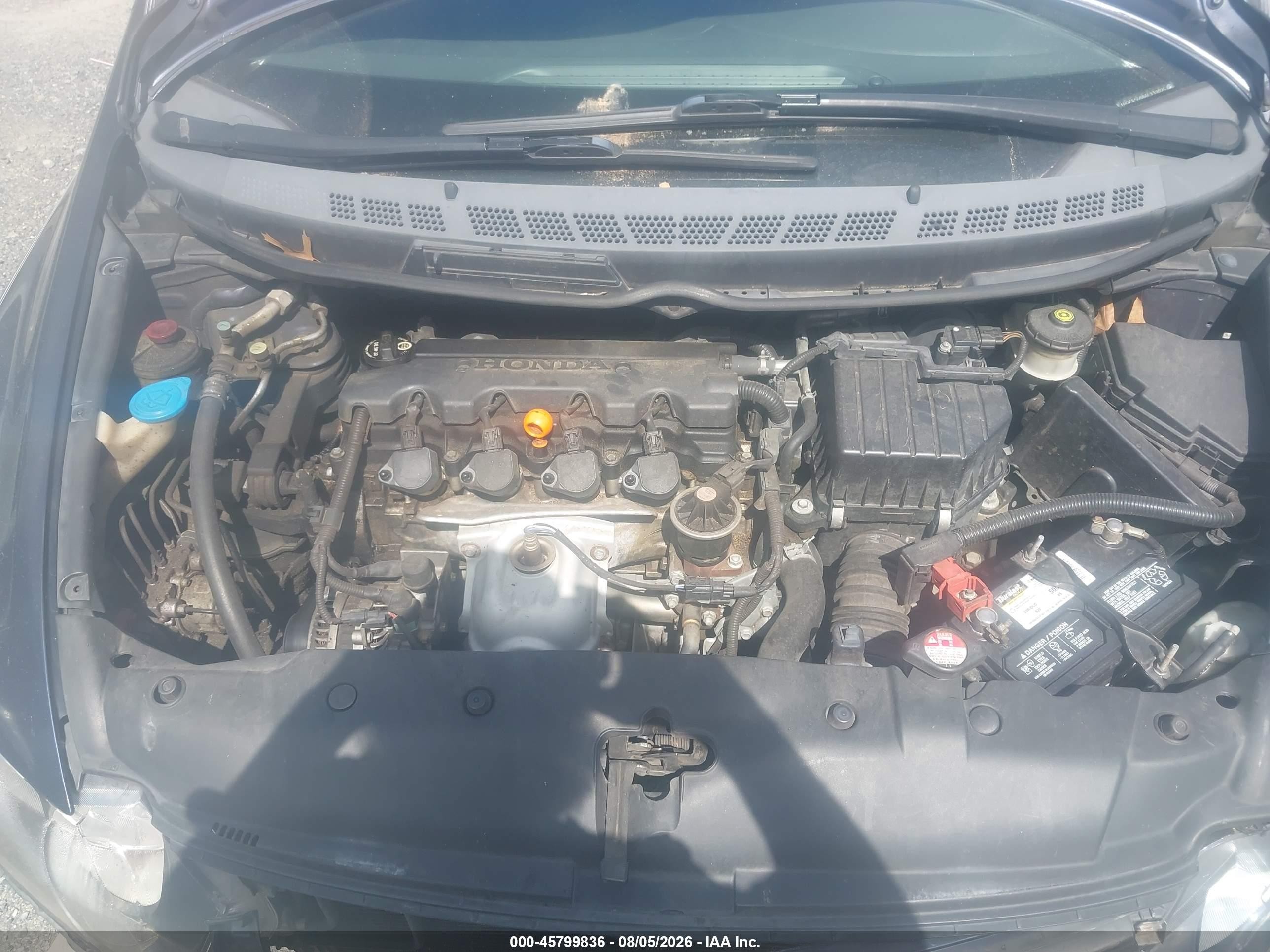 2006 Honda Civic Lx Синий vin: 1HGFA16586L139026