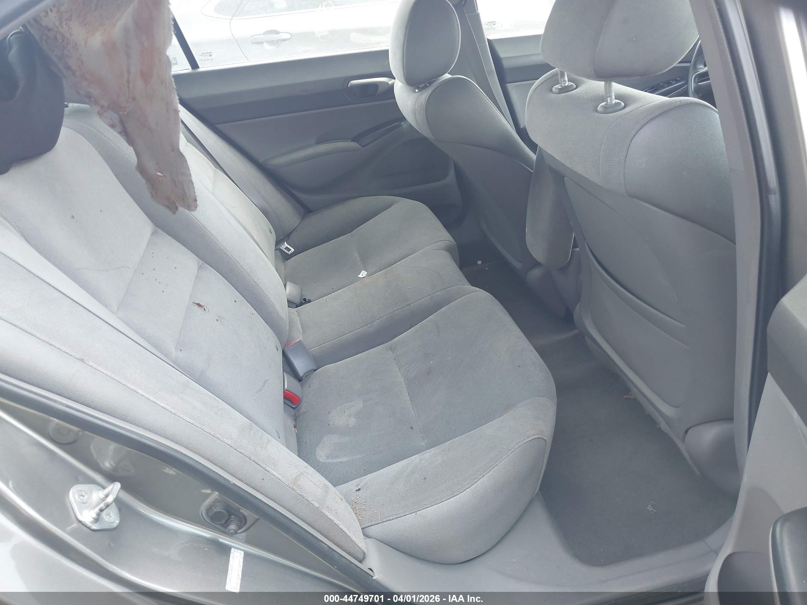 2006 Honda Civic Lx Gray vin: 1HGFA16586L151886