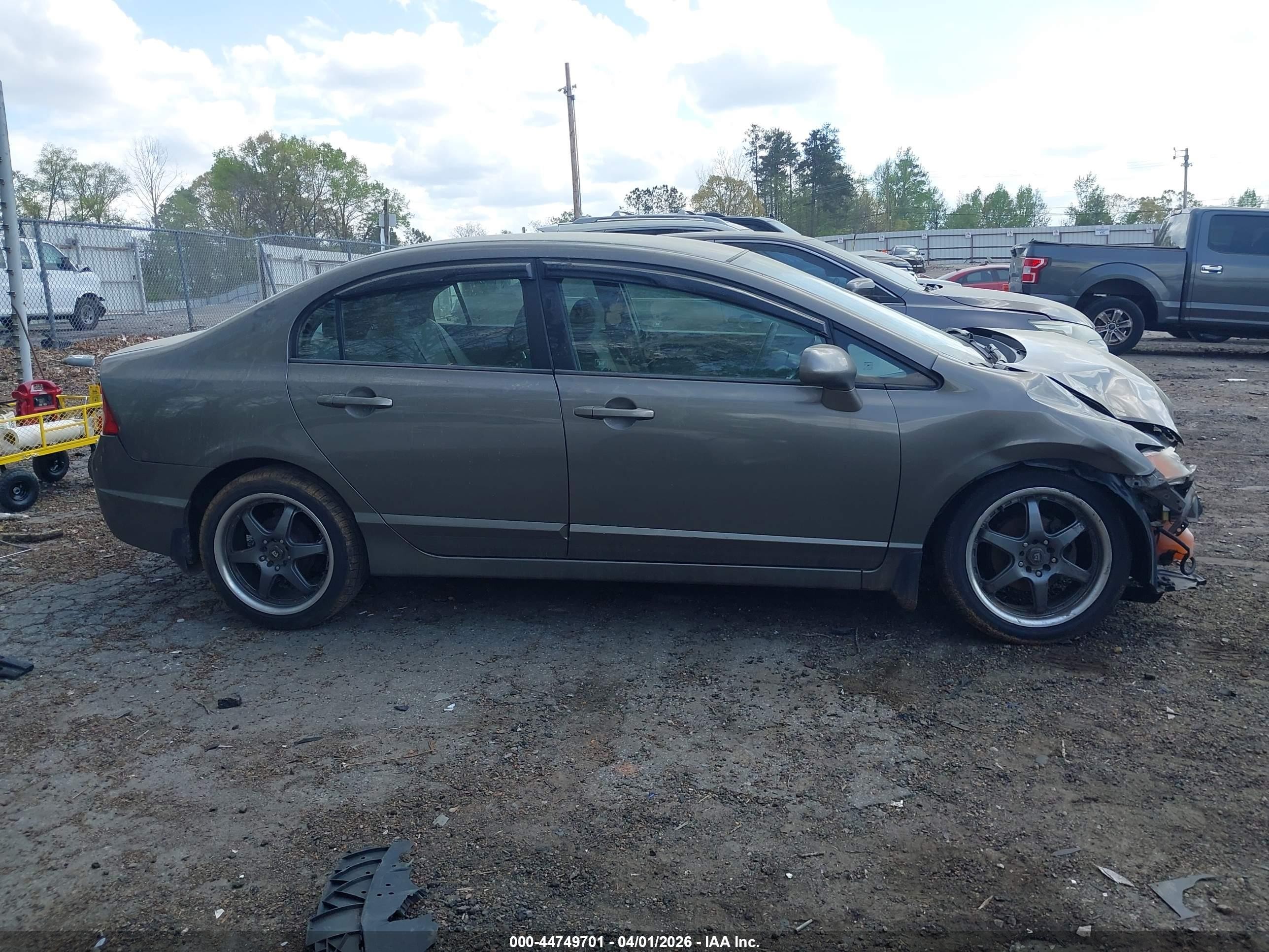 2006 Honda Civic Lx Gray vin: 1HGFA16586L151886