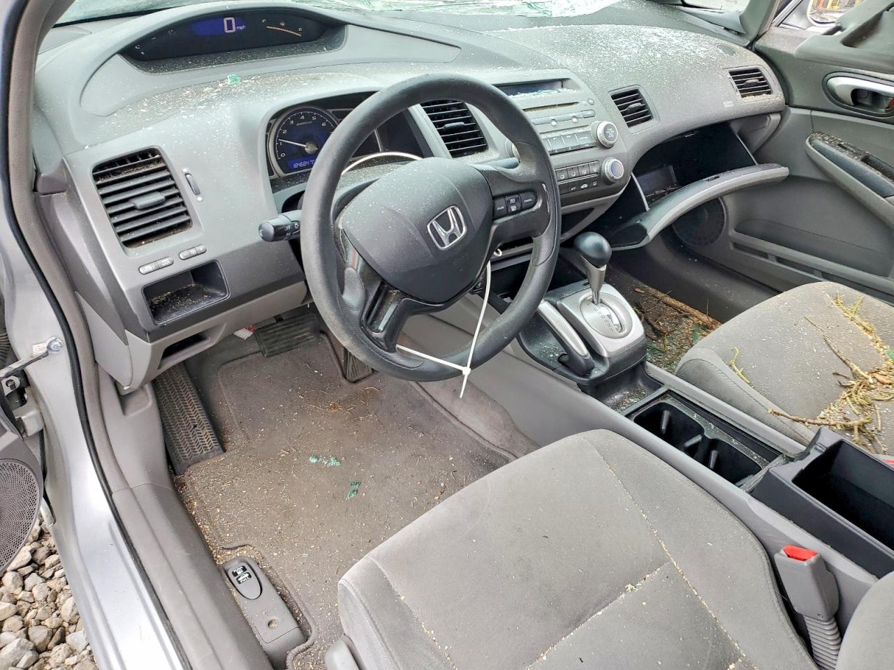 2006 Honda Civic Lx Silver vin: 1HGFA16586L153296
