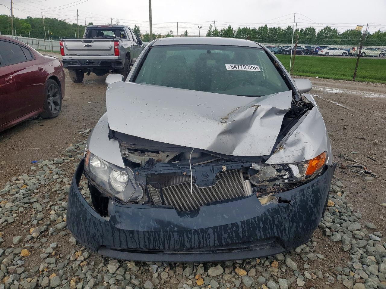 2007 Honda Civic Lx Silver vin: 1HGFA16587L013637