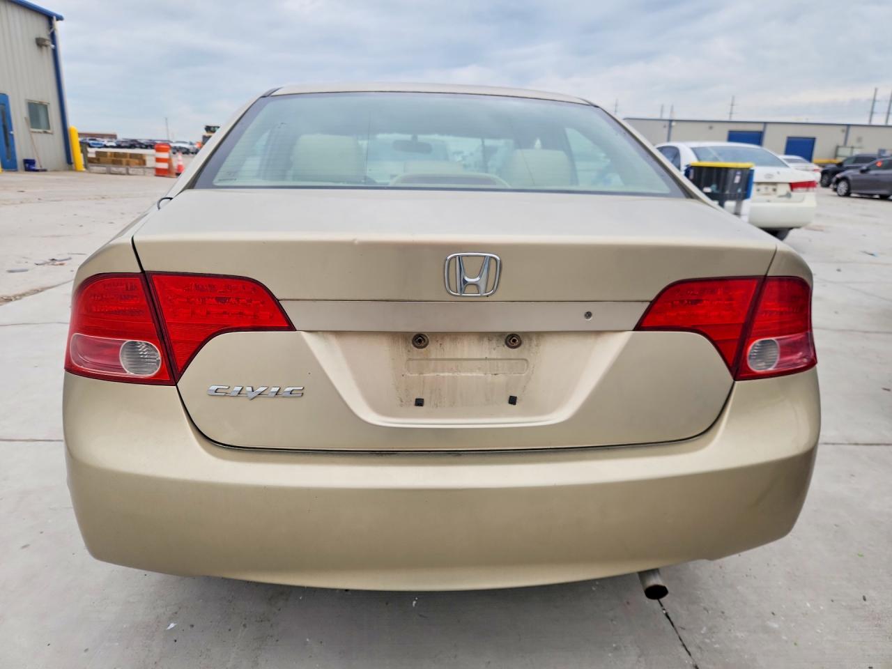 2007 Honda Civic Lx Tan vin: 1HGFA16587L032222