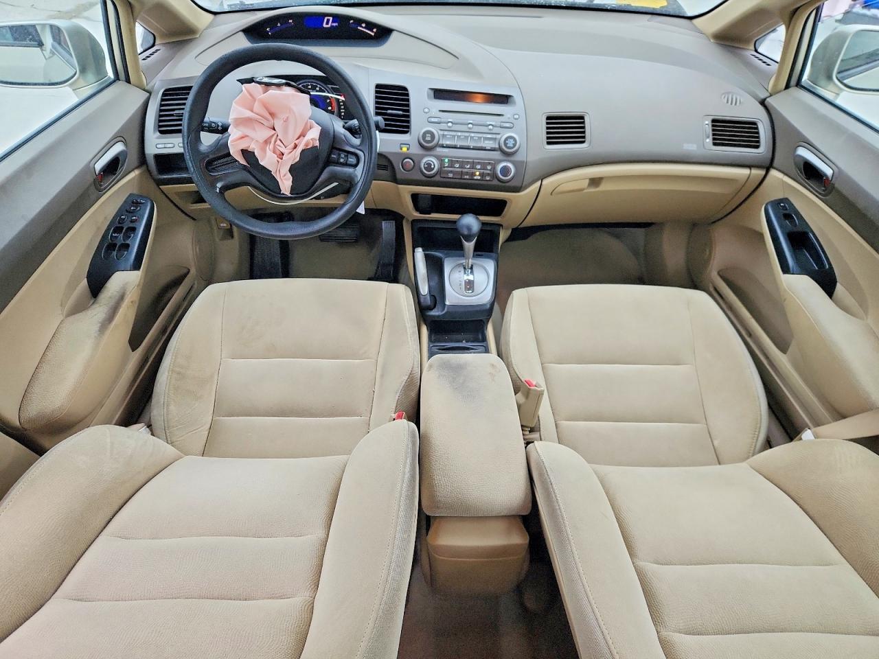 2007 Honda Civic Lx Tan vin: 1HGFA16587L032222