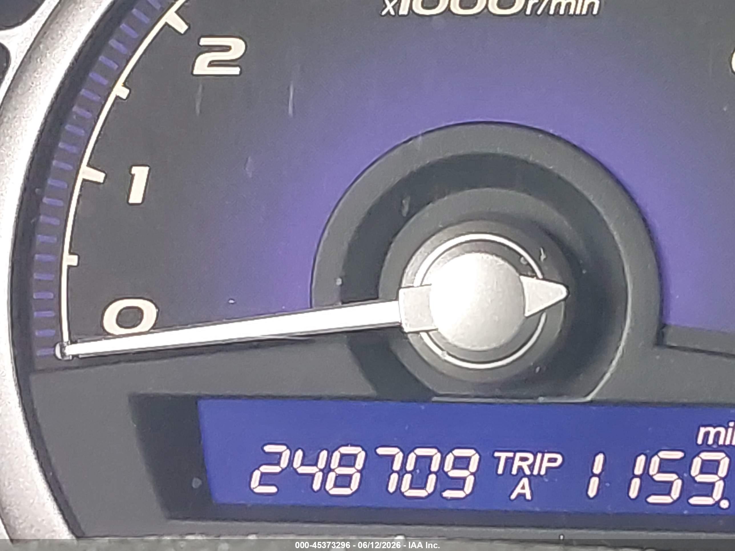 2007 Honda Civic Lx Blue vin: 1HGFA16587L034178