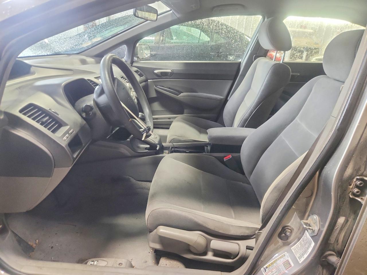 2007 Honda Civic Lx Gray vin: 1HGFA16587L050932