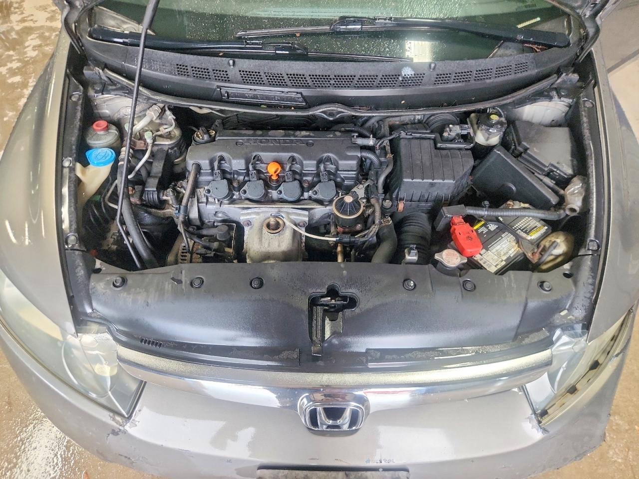2007 Honda Civic Lx Gray vin: 1HGFA16587L050932