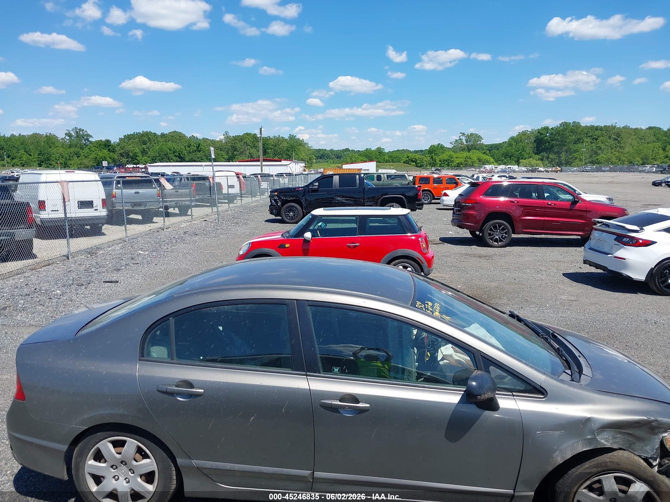 2007 Honda Civic Lx Pewter vin: 1HGFA16587L057699