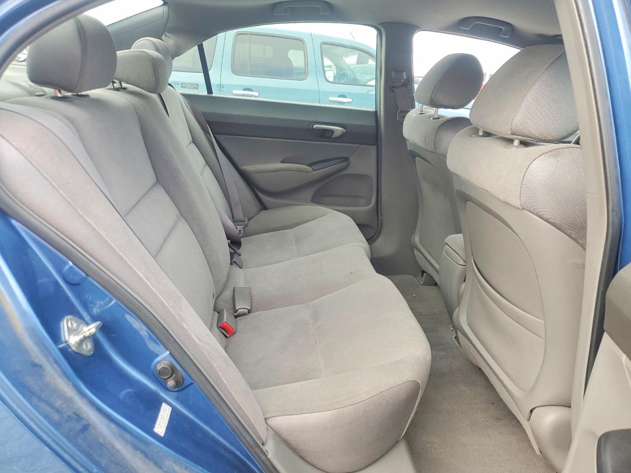 2007 Honda Civic Lx Blue vin: 1HGFA16587L097541