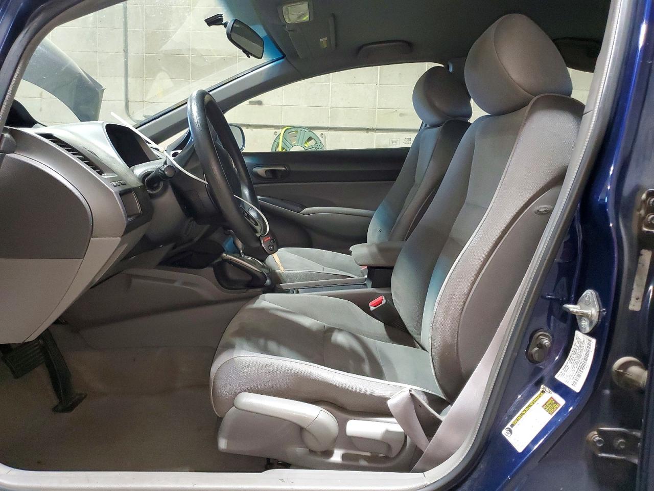 2007 Honda Civic Lx Синий vin: 1HGFA16587L099712