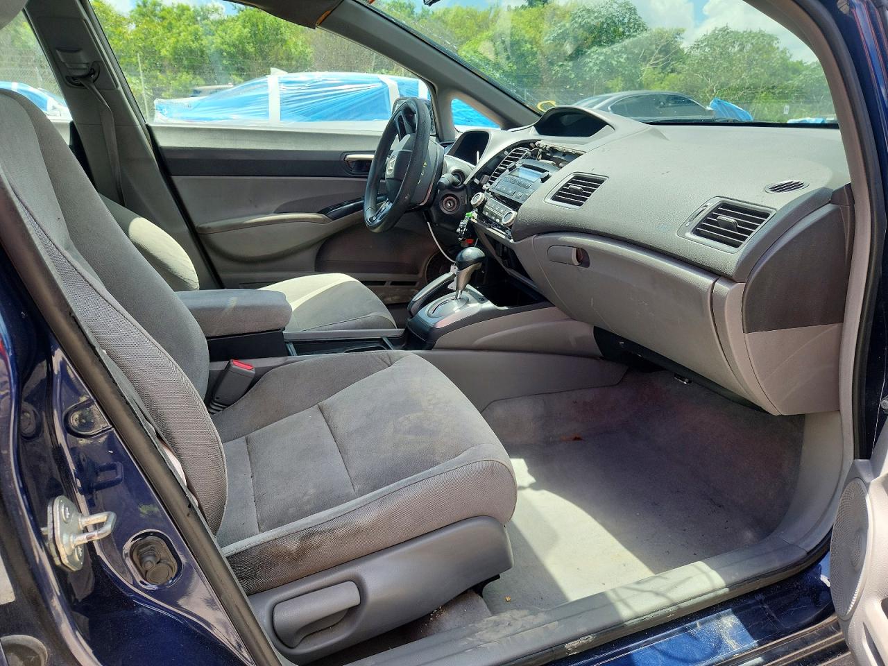 2007 Honda Civic Lx Blue vin: 1HGFA16587L125273