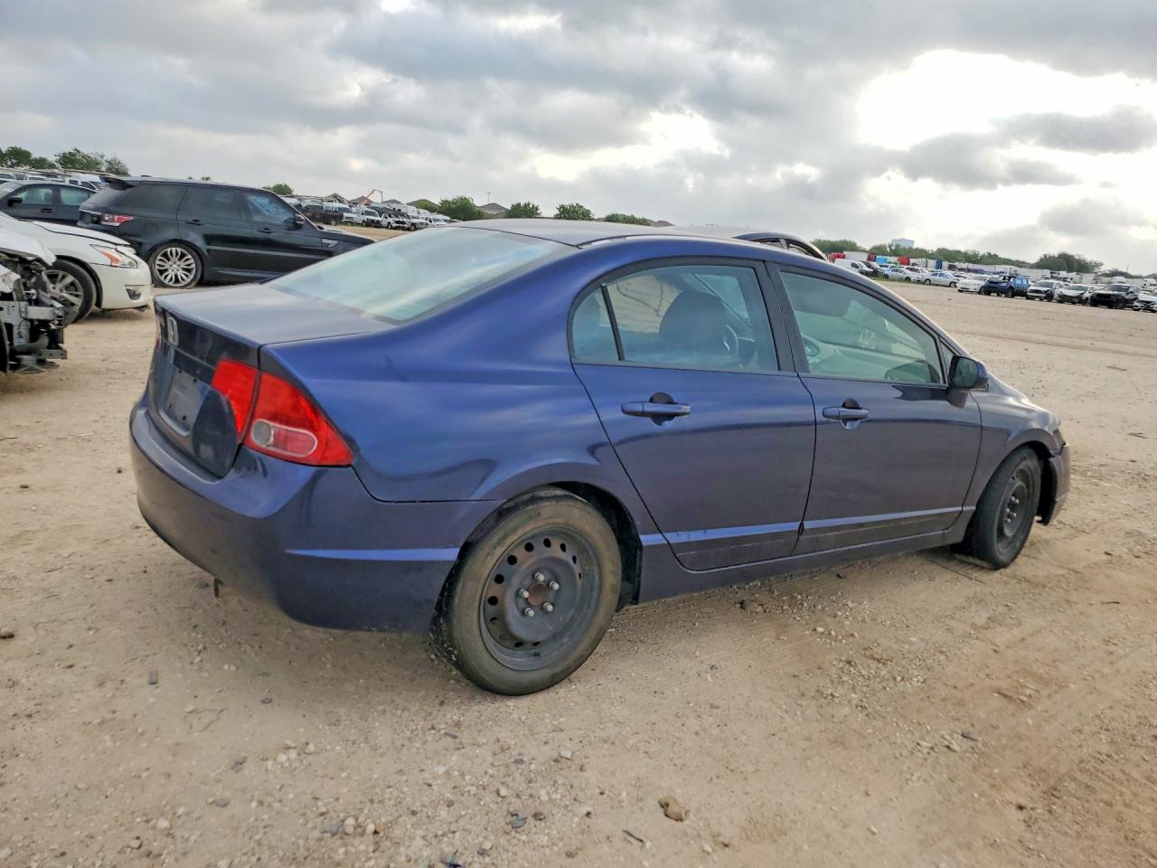 2007 Honda Civic Blue vin: 1HGFA16587L133793