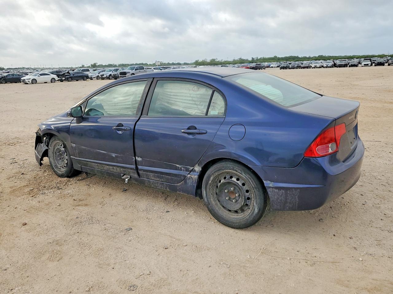 2007 Honda Civic Blue vin: 1HGFA16587L133793