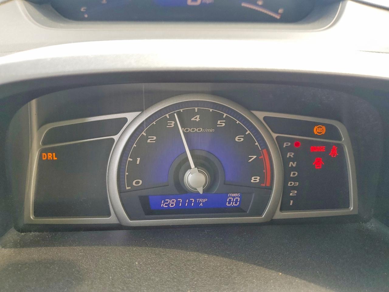2008 Honda Civic Lx Gray vin: 1HGFA16588L017026