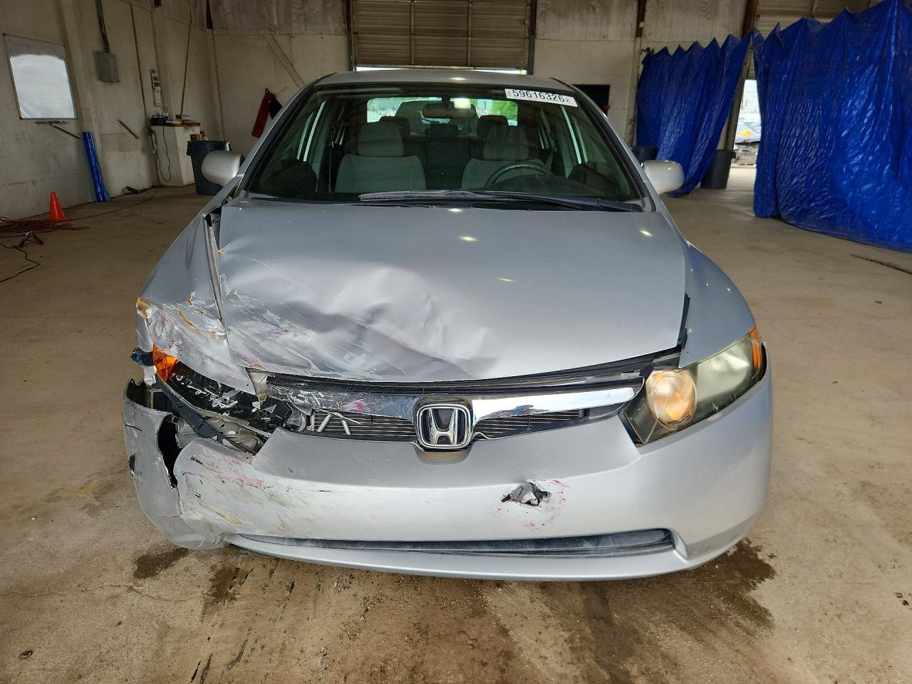 2008 Honda Civic Lx Silver vin: 1HGFA16588L043559