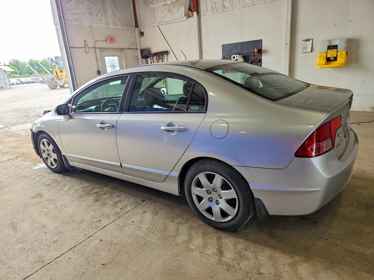 2008 Honda Civic Lx Silver vin: 1HGFA16588L043559