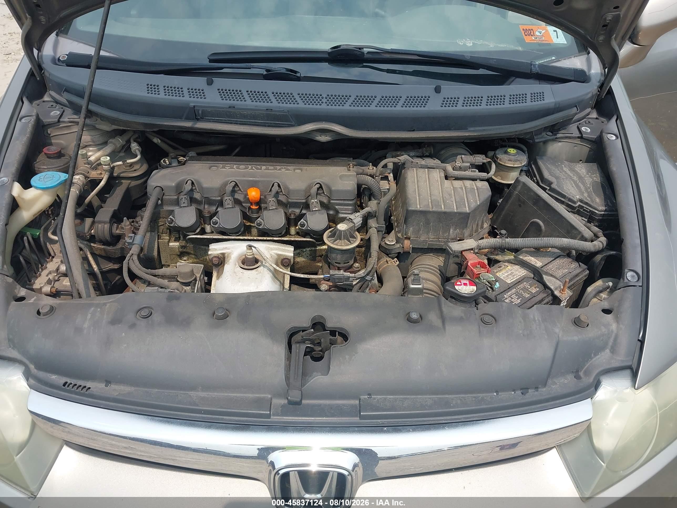 2008 Honda Civic Lx Желто-коричневый vin: 1HGFA16588L062533