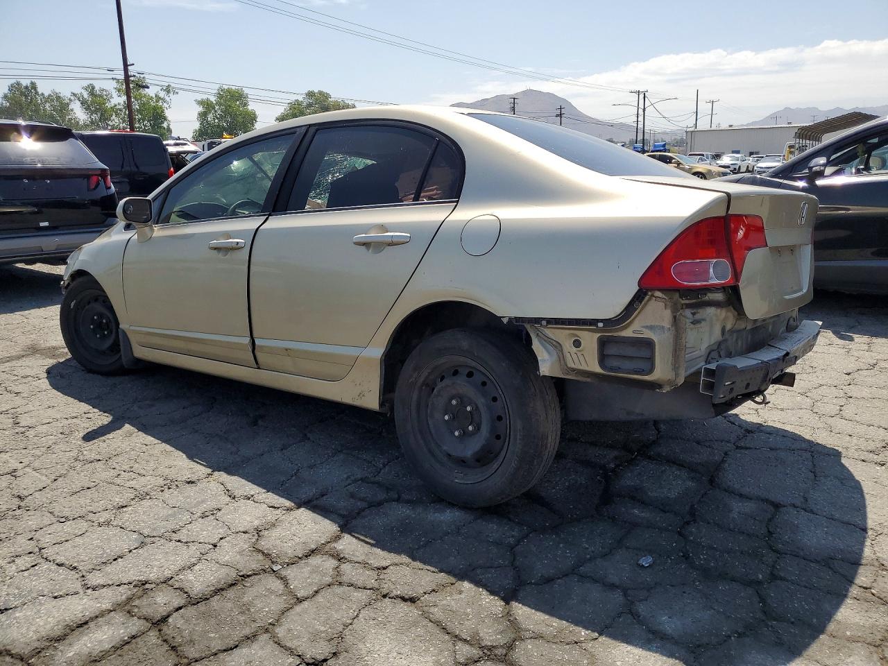 2008 Honda Civic Lx Beige vin: 1HGFA16588L082426