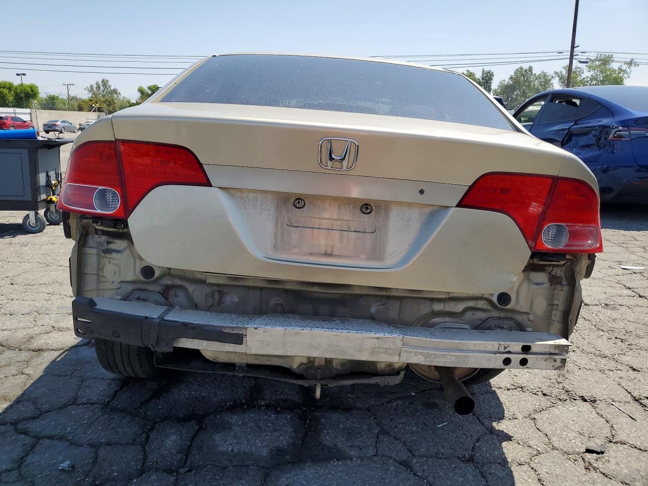 2008 Honda Civic Lx Beige vin: 1HGFA16588L082426