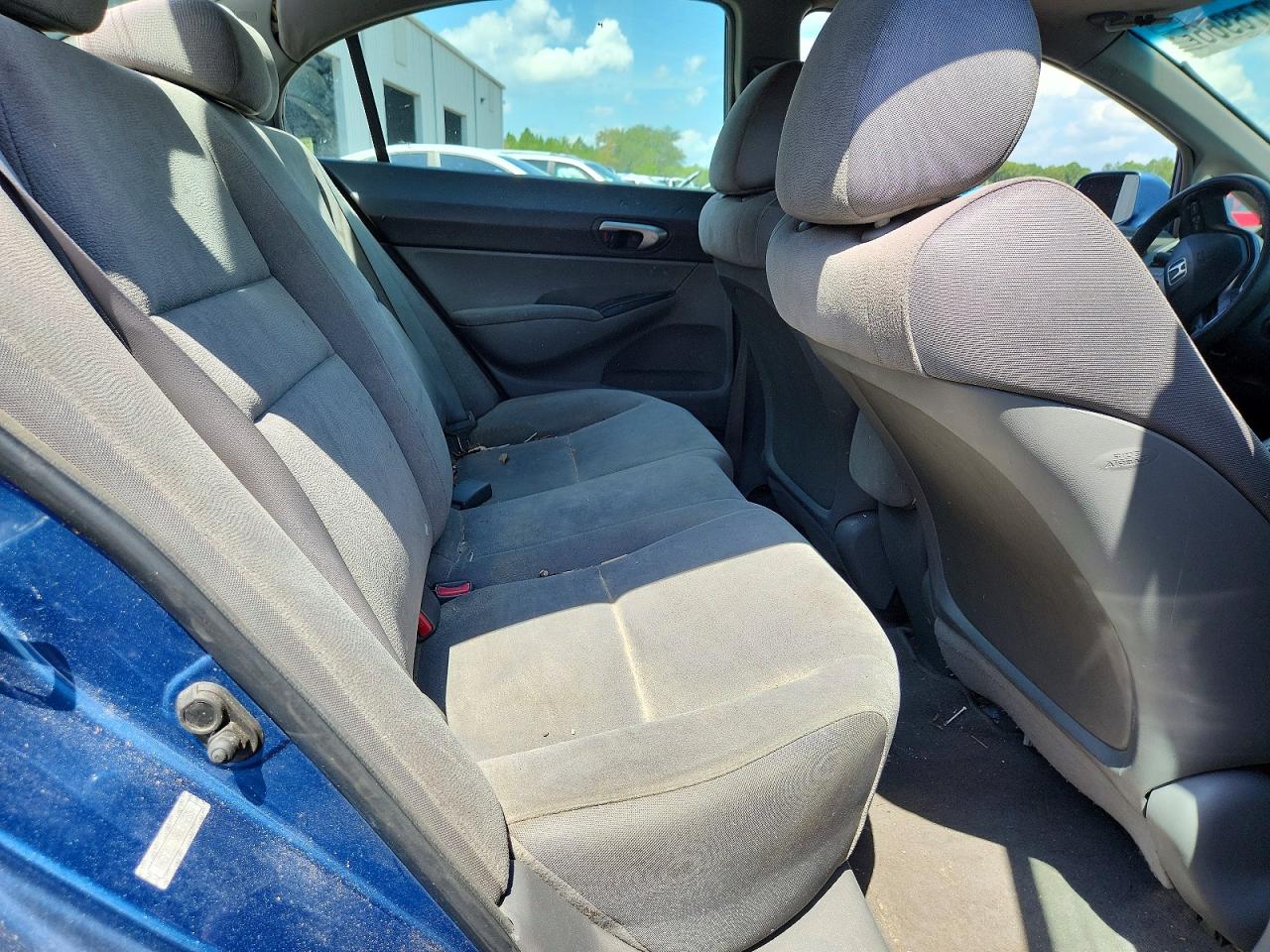 2008 Honda Civic Lx Blue vin: 1HGFA16588L092857