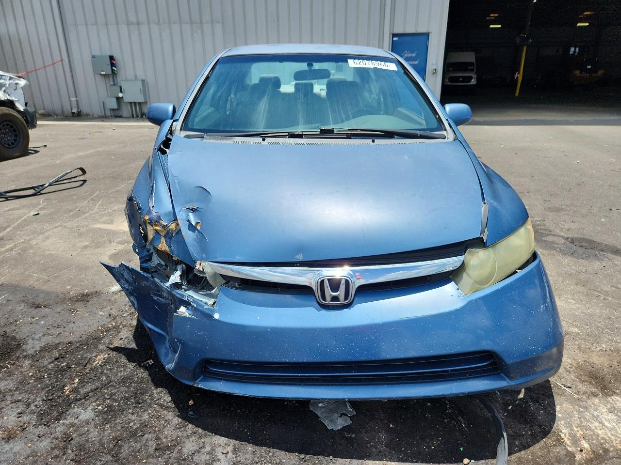 2008 Honda Civic Lx Blue vin: 1HGFA16588L092857
