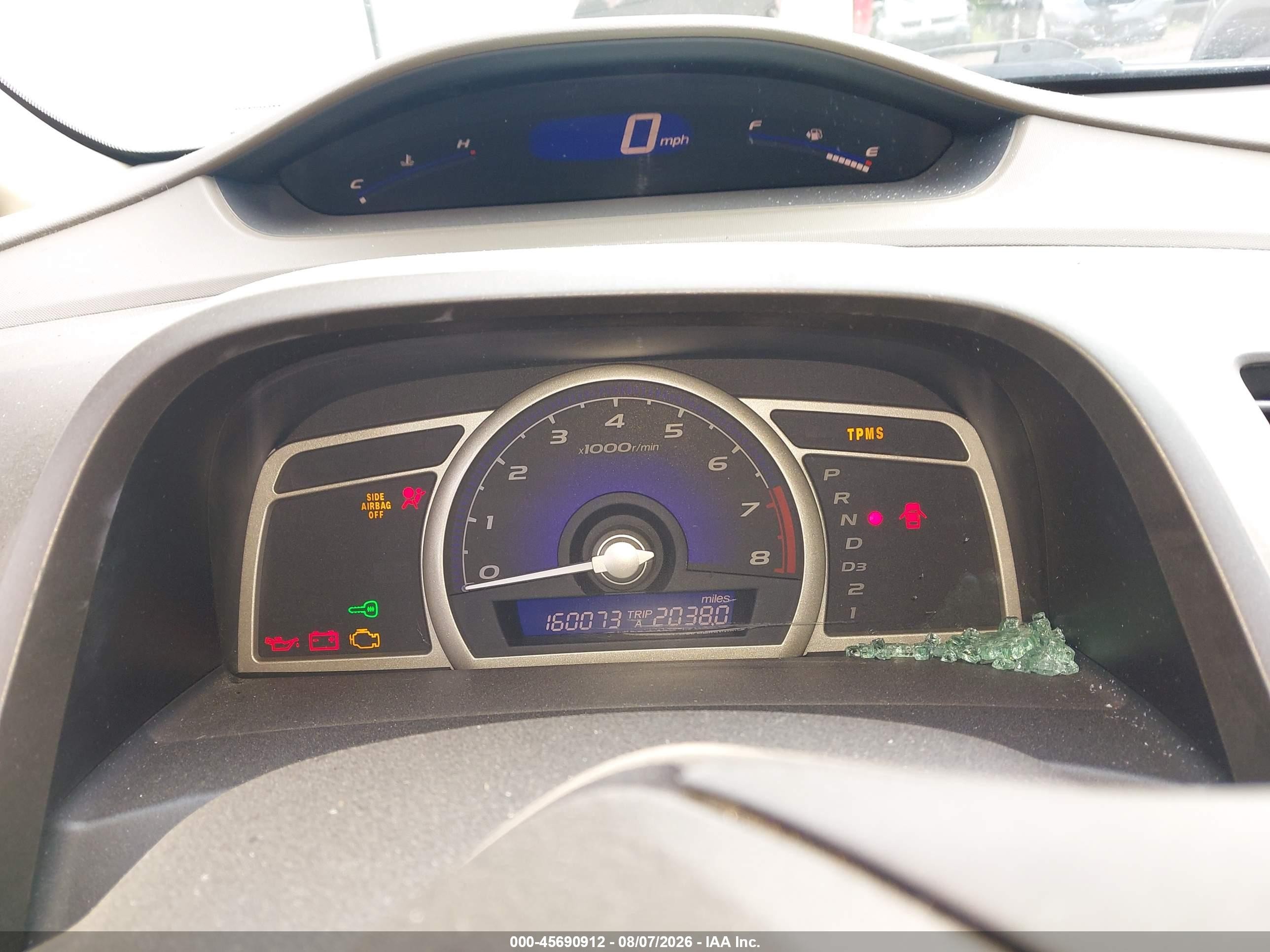 2008 Honda Civic Lx Gold vin: 1HGFA16588L104554