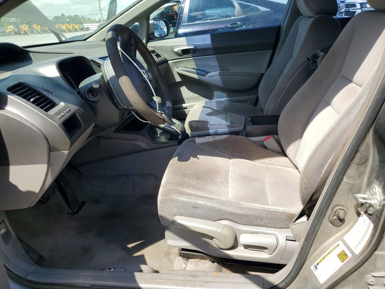2008 Honda Civic Lx Gray vin: 1HGFA16588L110757