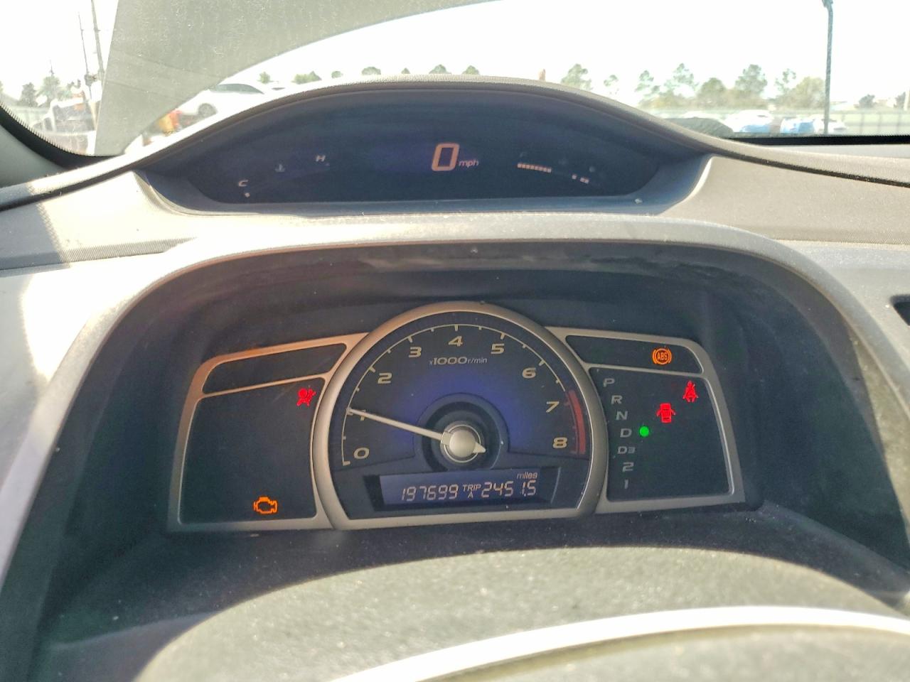 2008 Honda Civic Lx Gray vin: 1HGFA16588L110757